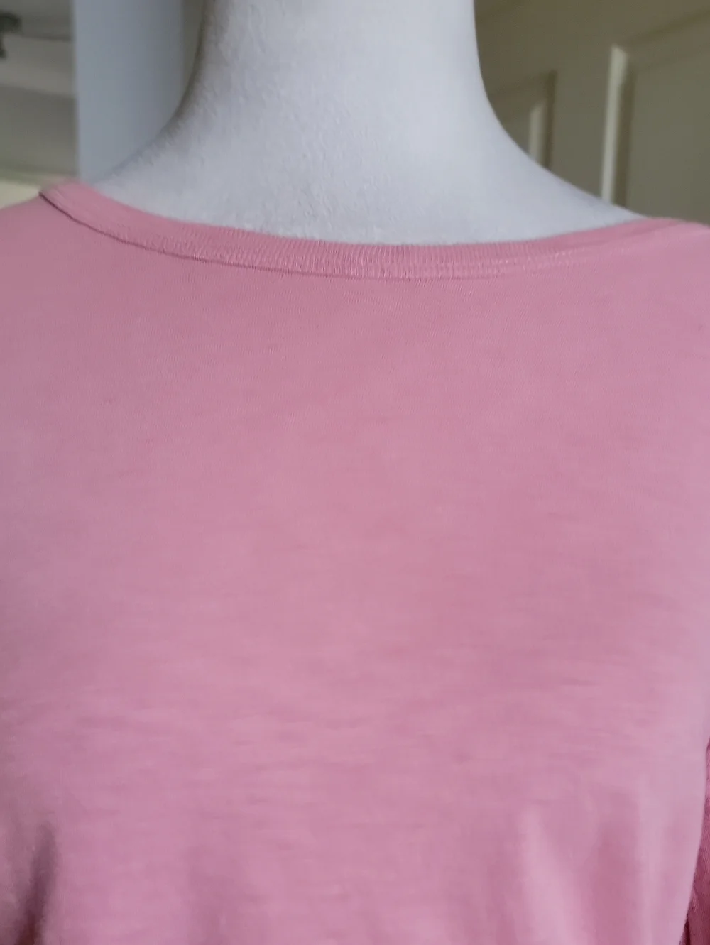 J Crew Light Pink Long Sleeve Women's Top